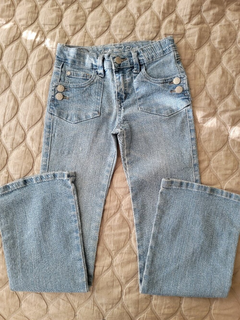 Imperial Star Girls Stretch Bootcut/Flare Jeans, 7-8